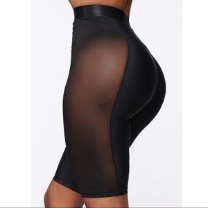 workout mesh leggings